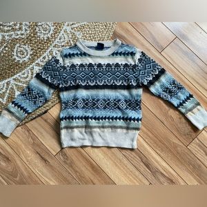 Gap knit sweater vintage pattern size 3T